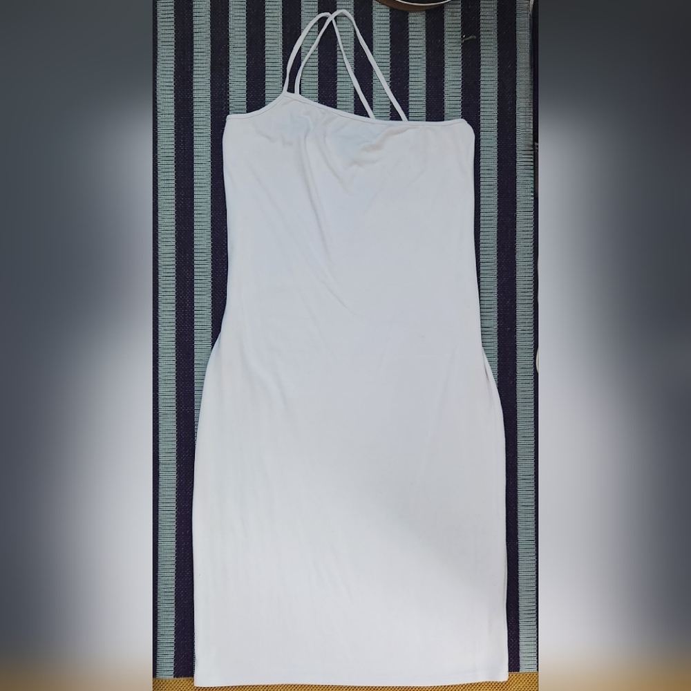 Eloquii one shoulder midi dress